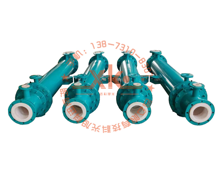 臥式管殼氟塑料換熱器